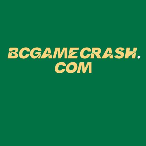 Logo da BCGAMECRASH